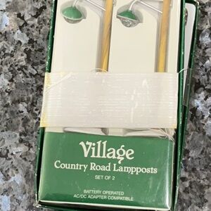 Department 56 country road lampposts